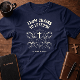 Chains To T Shirt Gift For Christian