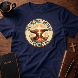Fire Refined T Shirt Gift For Christian