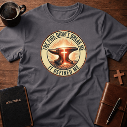 Fire Refined T Shirt Gift For Christian