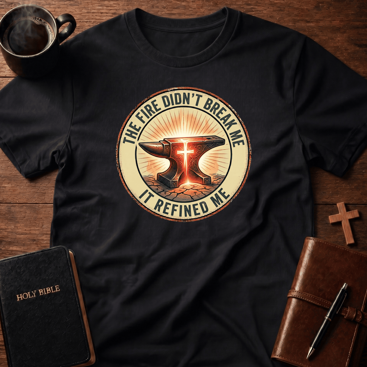 Fire Refined T Shirt Gift For Christian