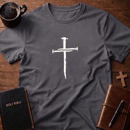 Nail Cross T Shirt Gift For Christian