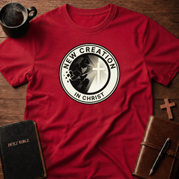 New Creation T Shirt Gift For Christian
