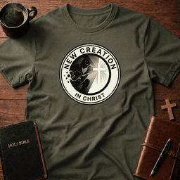 New Creation T Shirt Gift For Christian