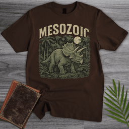 Vintage Mesozoic Horned Titan T Shirt Gift For Nature Lover