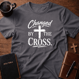 Changed By T Shirt Gift For Christian
