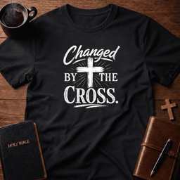 Changed By T Shirt Gift For Christian