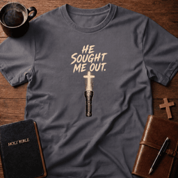 He Sought T Shirt Gift For Christian