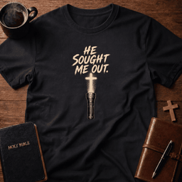 He Sought T Shirt Gift For Christian