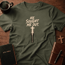 He Sought T Shirt Gift For Christian