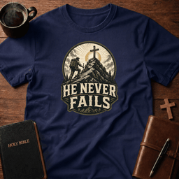 Never Fails T Shirt Gift For Christian