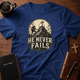 Never Fails T Shirt Gift For Christian