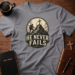 Never Fails T Shirt Gift For Christian