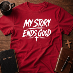 Ends Good T Shirt Gift For Christian
