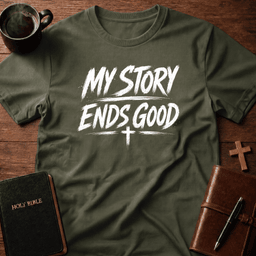 Ends Good T Shirt Gift For Christian