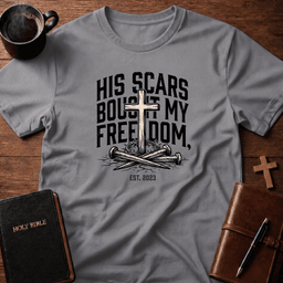 His Scars T Shirt Gift For Christian
