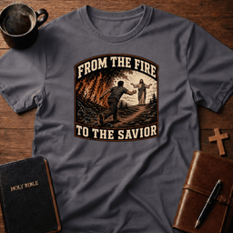 From Fire T Shirt Gift For Christian