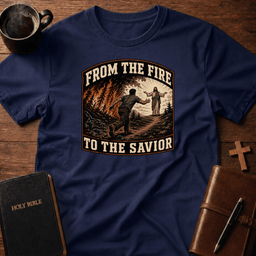 From Fire T Shirt Gift For Christian