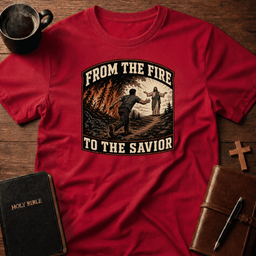 From Fire T Shirt Gift For Christian