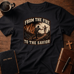 From Fire T Shirt Gift For Christian
