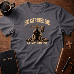 Carried Me T Shirt Gift For Christian