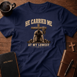 Carried Me T Shirt Gift For Christian