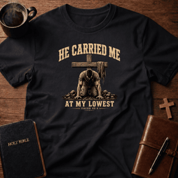 Carried Me T Shirt Gift For Christian