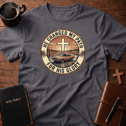 My Path Car T Shirt Gift For Christian