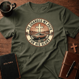 My Path Car T Shirt Gift For Christian