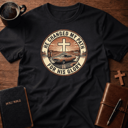 My Path Car T Shirt Gift For Christian