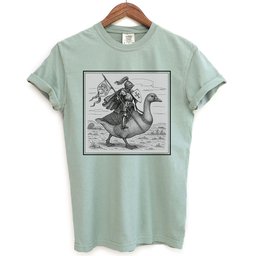 Medieval Knight Goose Rider Shirt T Shirt Gift For Cat Lover