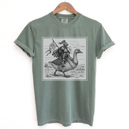 Medieval Knight Goose Rider Shirt T Shirt Gift For Cat Lover