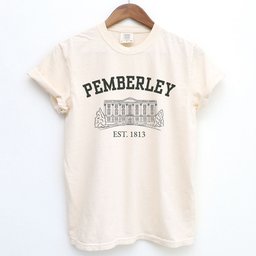 Pemberley House Pride And Prejudice Shirt T Shirt Gift For Cat Lover