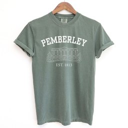 Pemberley House Pride And Prejudice Shirt T Shirt Gift For Cat Lover
