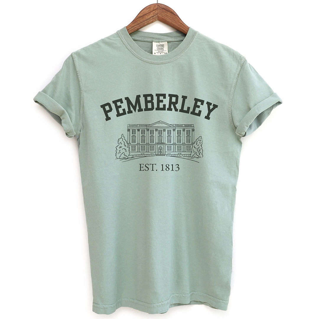 Pemberley House Pride And Prejudice Shirt T Shirt Gift For Cat Lover