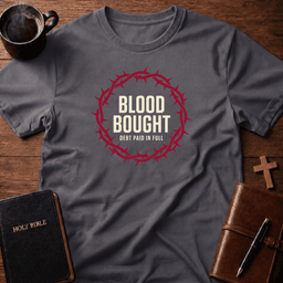 Blood Bought T Shirt Gift For Christian