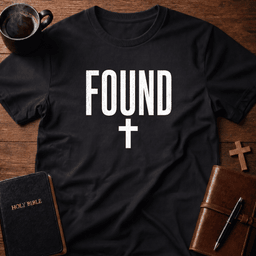 Found T Shirt Gift For Christian