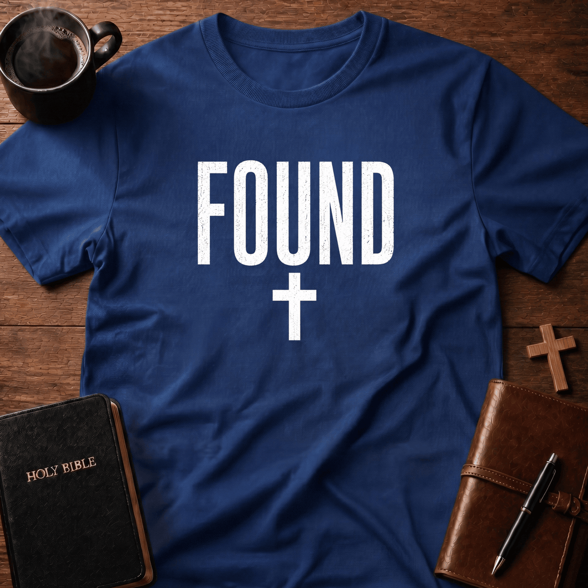 Found T Shirt Gift For Christian