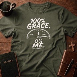 100 Percent T Shirt Gift For Christian