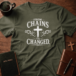 Chains To T Shirt Gift For Christian