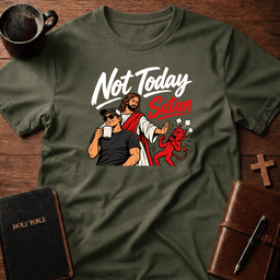 Not Today T Shirt Gift For Christian