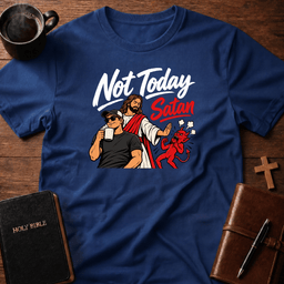 Not Today T Shirt Gift For Christian