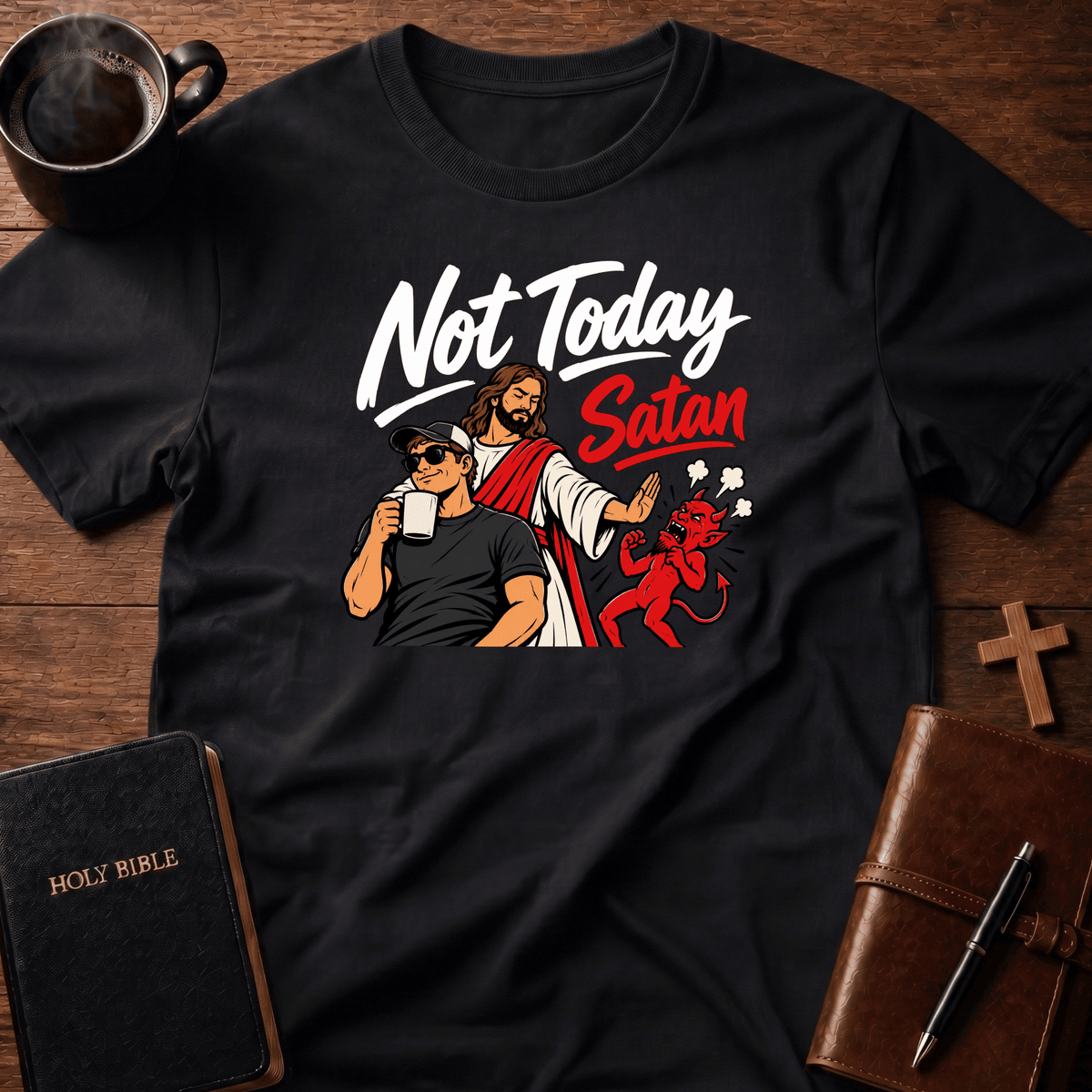 Not Today T Shirt Gift For Christian