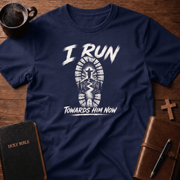 I Run T Shirt Gift For Christian