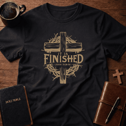 IT Is Finished T Shirt Gift For Christian
