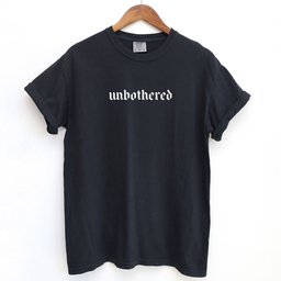 Unbothered Shirt T Shirt Gift For Cat Lover