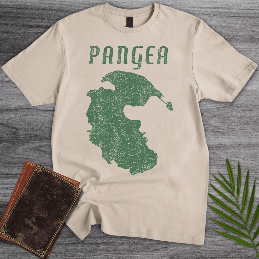 Vintage Distressed Pangea T Shirt Gift For Nature Lover