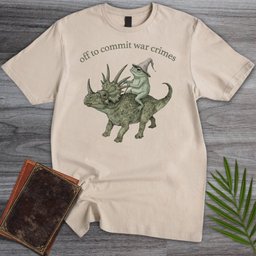War Criminal Frog T Shirt Gift For Frog Lover