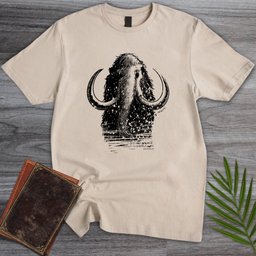 Woolly Mammoth Winter King T Shirt Gift For Nature Lover