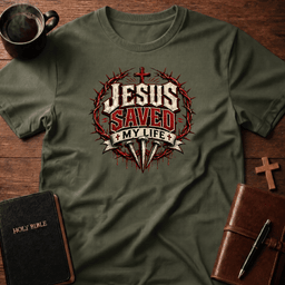 Jesus Saved T Shirt Gift For Christian