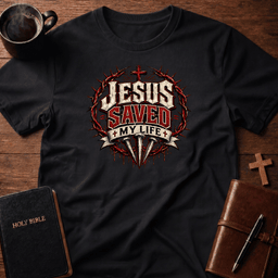 Jesus Saved T Shirt Gift For Christian